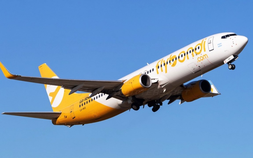 La Justicia embargó a Flybondi por una deuda de casi 4 millones de pesos que mantiene con la AFIP